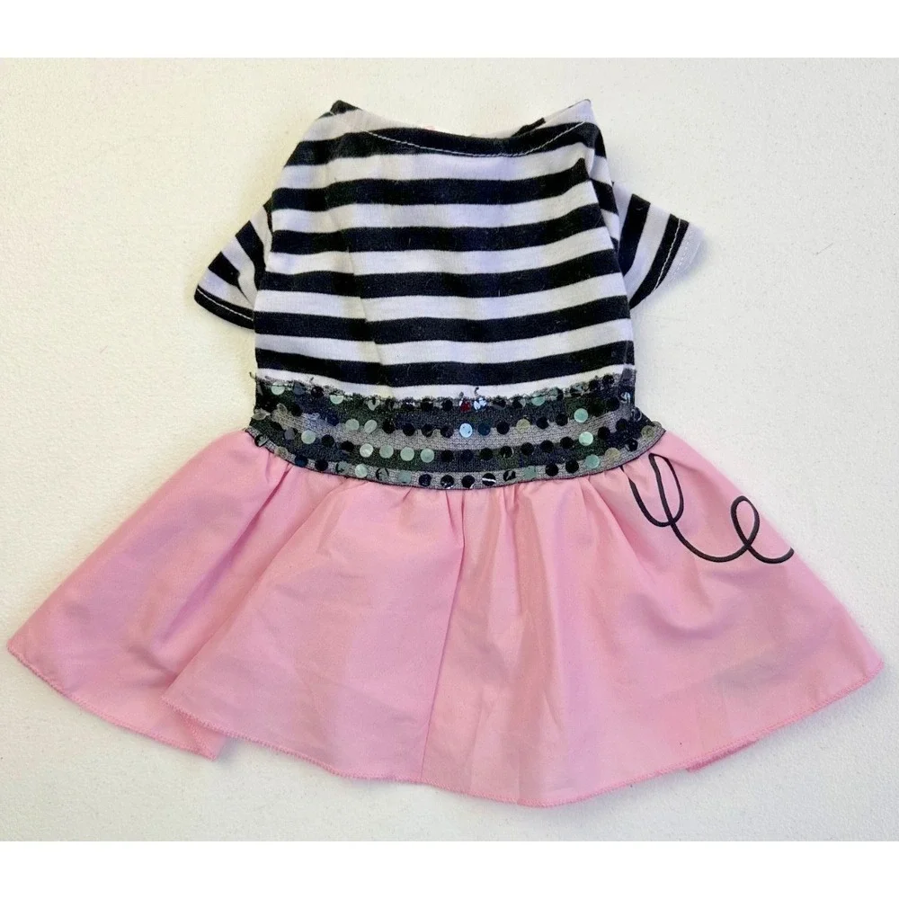 Rubies Pet Shop Fifties Girl Poodle Costume Small Pink Dog Cat Dress Up Costume
